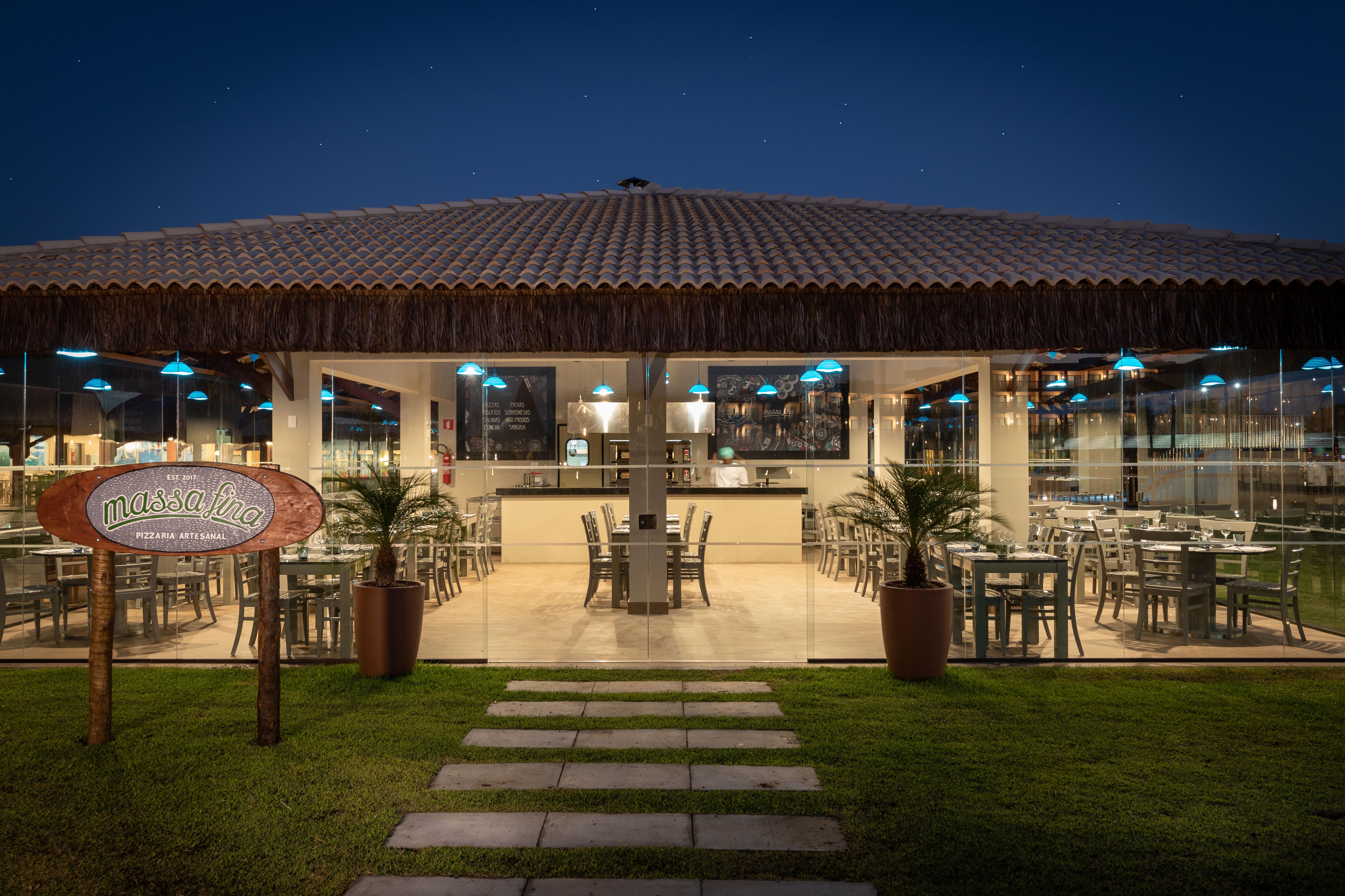 Vila Gale Resort Touros Exterior foto The restaurant